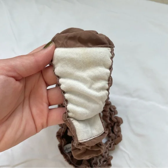 softandwet Silk Frilled Thong - Picture 4 of 5